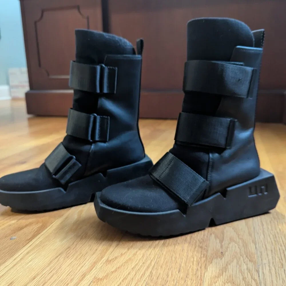 United Nude Megatron boots black size 8.5 - Picture 3 of 4